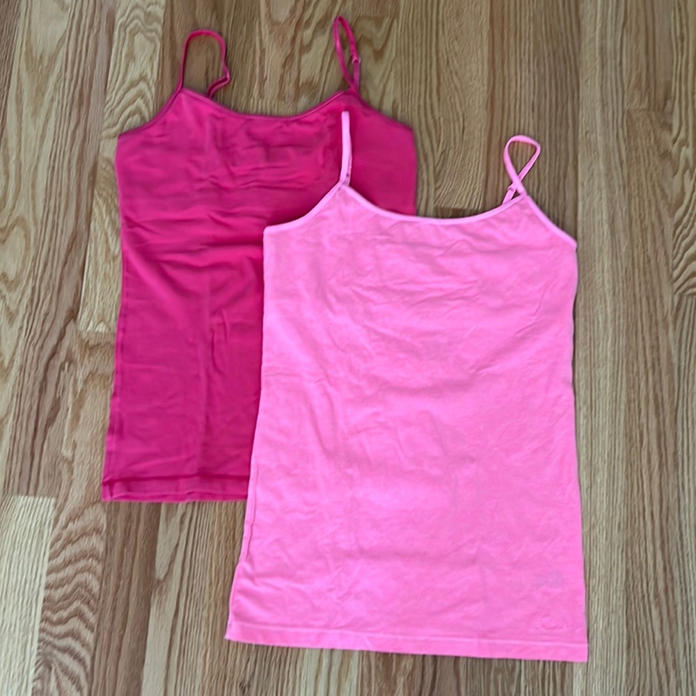 Lot of 2 Pink Aeropostale Camisoles